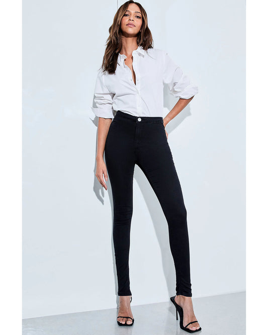 Lipsy High Waist Skinny Jeans