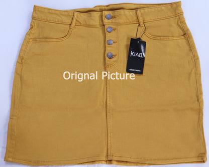 Cargo Style denim skirt