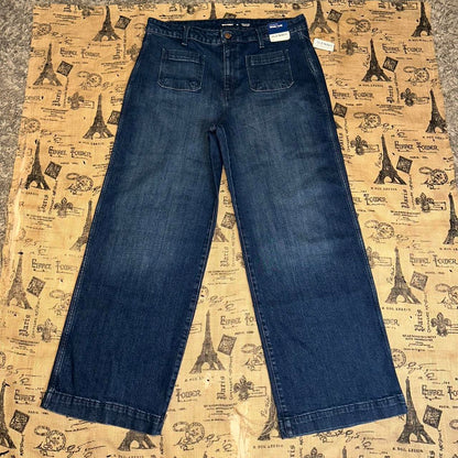 Long Flared Wide Leg Jeans