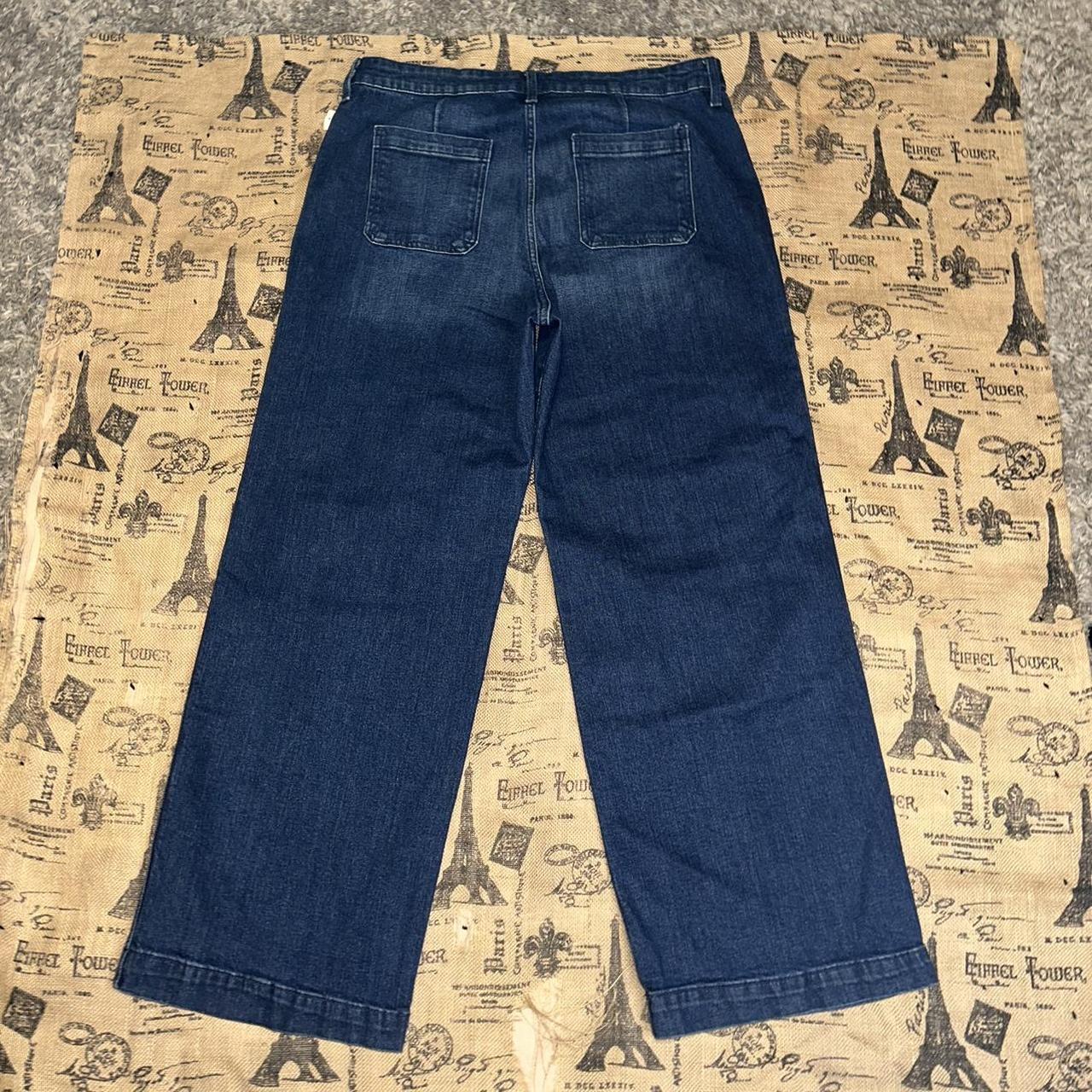 Long Flared Wide Leg Jeans