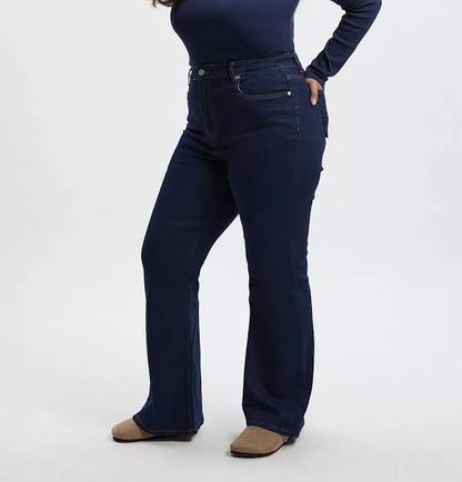 High Waisted Bootcut Jeans