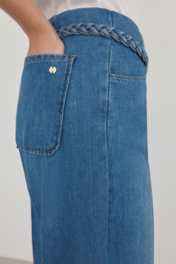 High rise Wide leg flare jeans