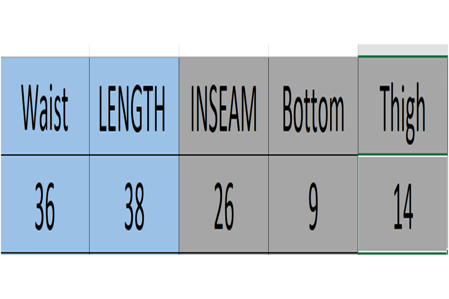 Light Wash Denim Joggers minor Defect