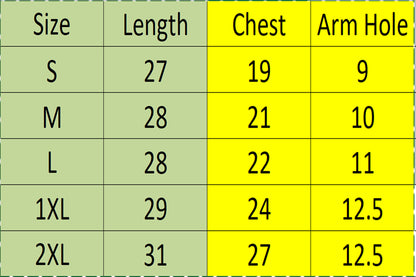 Single Jersey Tank Top