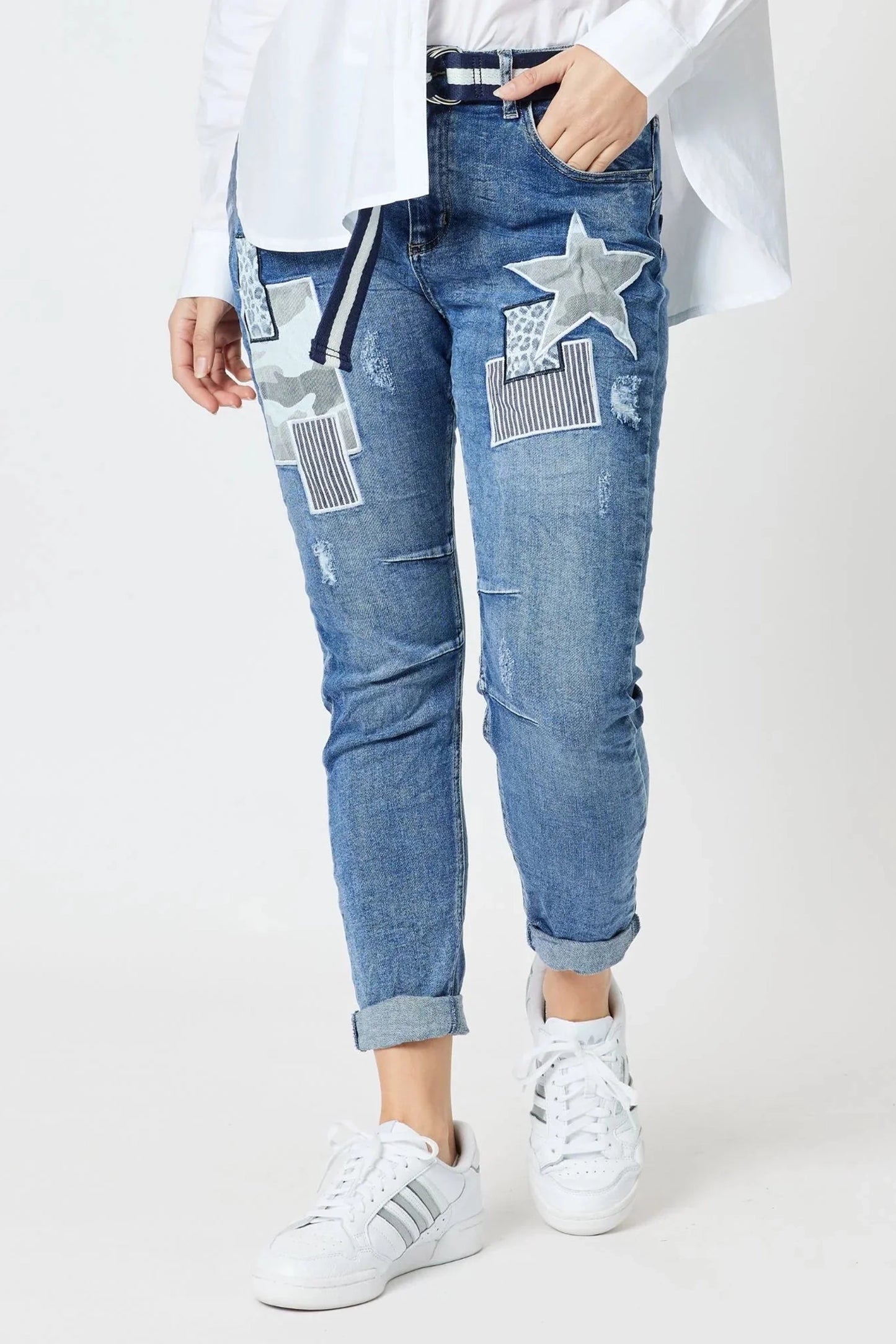 PATCH DENIM JEAN