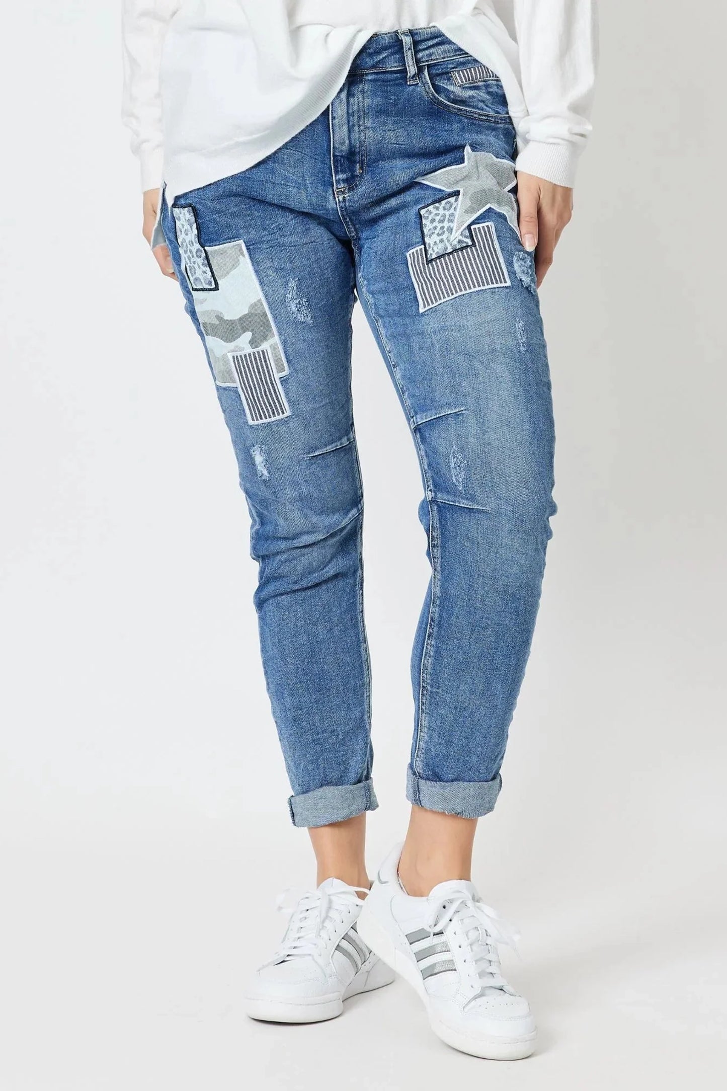 PATCH DENIM JEAN